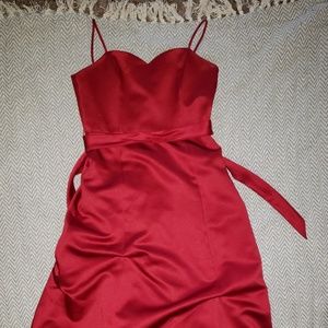 David's Bridal gorgeous junior bridesmaid gown